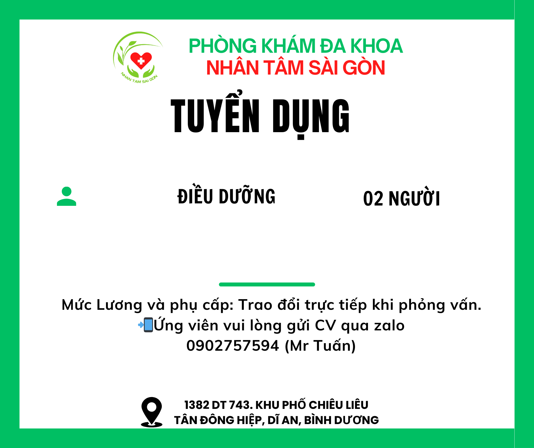 Tuyển dụng tháng 5/2024 